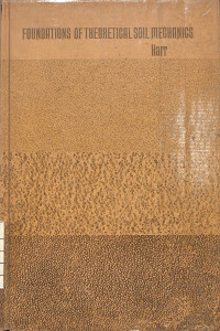 Image of Foundations of Theoretical Soil Mechanics