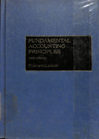 Image of Fundamental Accounting Principles (Ninth Edition)