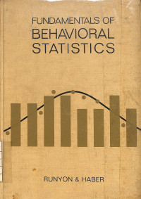 Image of Fundamentals of Behavioral Statistics