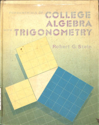 Image of Fundamentals of College Algebra With Trigonometry