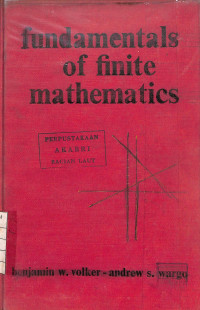 Image of Fundamentals of Finite Mathematics