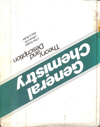 Image of General Chemistry Theory and Description
