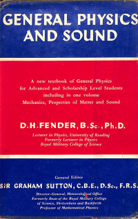 Image of General Physics and Sound
