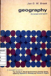 Image of Geography its Scope and Spirit