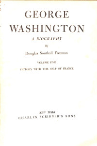 Image of George Washington :  Volume Five, Victory With The Help of France