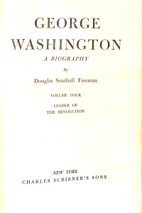 Image of George Washington :  Volume Four, Laeder of The Revolution