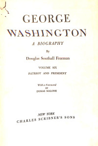 Image of George Washington :  Volume Six, Patriot and President