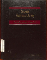 Image of Grolier Business Library : How to Employ and Manage Staff