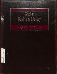 Image of Grolier Business Library : Managing Your First Computer