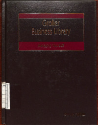 Image of Grolier Business Library : Managing Yourself