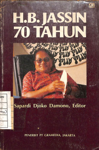 Image of H B Jassin 70 tahun