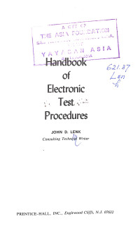 Image of Handbook of Electronic Test Procedures