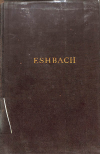 Image of Handbook of Engineering Fundamentals : Eshbach - Second Edition