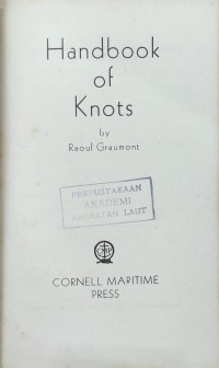 Image of Handbook of Knots