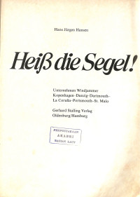 Image of Heib die Segel!