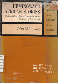Image of Hemingway's African Stories : The Short Happy Life of Francis Macomber The Snows of Kilimanjaro