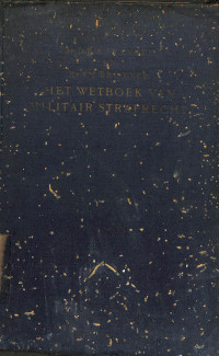 Image of Het Wetboek Van Military Strafrecht