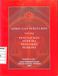 Image of Himpunan Peraturan tentang Penunjukan Perwira Penyerah Perkara