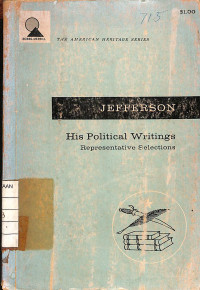 Image of His Political Writings Representative Selections