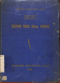 Image of Hispano Suiza 30mm, Kembar (III/1/01.)