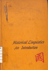 Image of Historical Linguistics : an Introduction