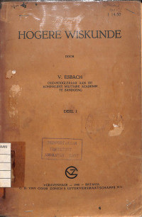Image of Hogere Wiskunde