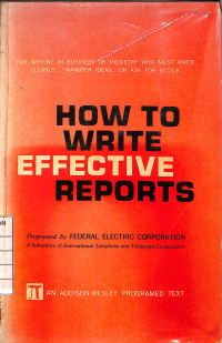 Image of How To Write Effective Reports