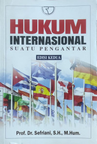 Image of Hukum Internasional Suatu Pengantar - Edisi Kedua