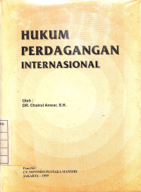 Image of Hukum Perdagangan Internasional