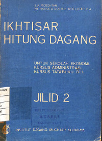 Image of Ikhtisar Hitung Dagang Jilid 2
