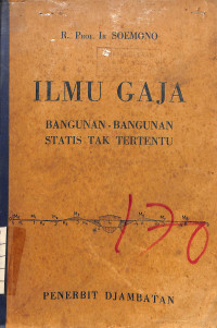 Image of Ilmu Gaja Bangunan-bangunan Statis tak Tertentu