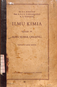Image of Ilmu Kimia Organik