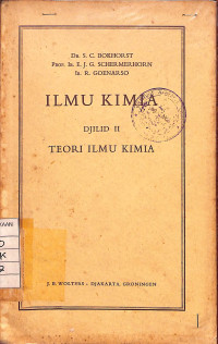 Image of Ilmu Kimia - Djilid II : Teori Ilmu Kimia