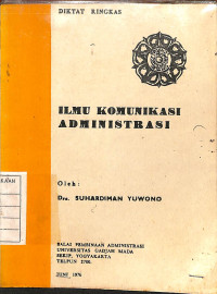 Image of Ilmu Komunikasi Administrasi