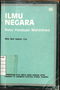 Image of Ilmu Negara : Buku Panduan Mahasiswa