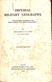 Image of Imperial Military Geography