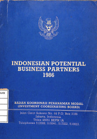 Image of Indonesian Potential Business Partners 1986