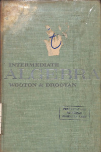 Image of Intermediate Algebra