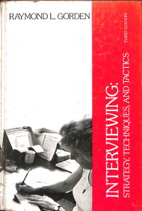 Image of Interviewing : Strategy, Techniques, and Tactics - Third Edition