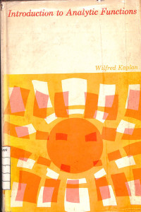 Image of Introduction to Analytic Functions