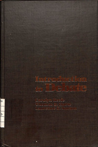 Image of Introduction to Debate