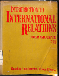 Image of Introduction to International Relations Power and Justice