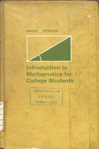 Image of Introduction to Mathematics for College Students