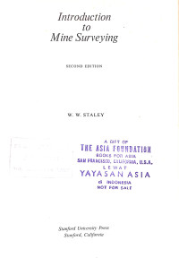 Image of Introduction to Mine Survering