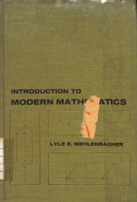 Image of Introduction to Modern Mathematics