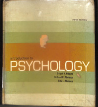 Image of Introduction to Psychology - Fifth Edition