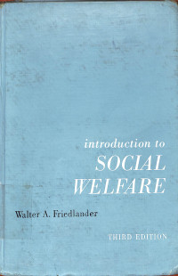 Image of Introduction to Social Welfare - Third Edition