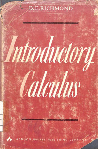 Image of Introductory Calculus