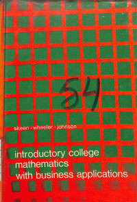 Image of Introductory College Mathematics with Business Applications
