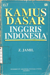 Image of Kamus Dasar Inggris Indonesia